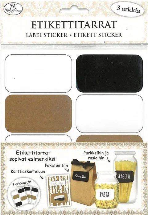 Etiket Sticky Paper Sticker