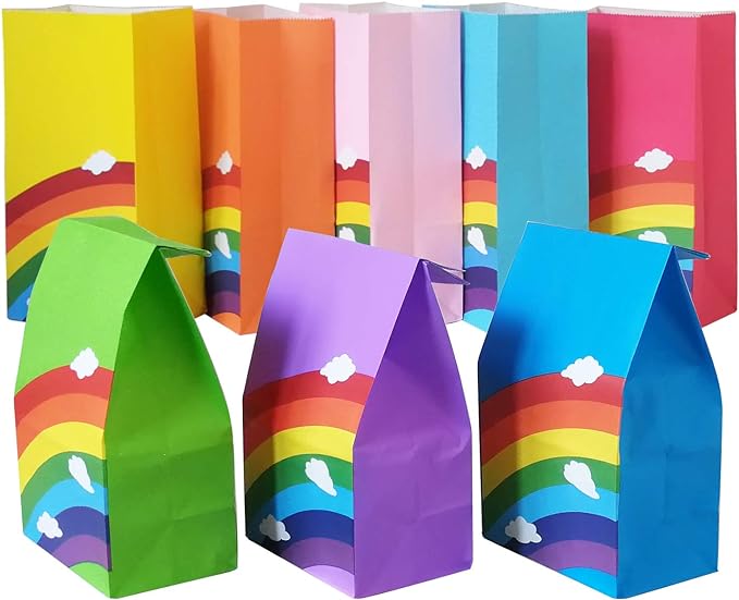 Rainbow Party Favor papirposer